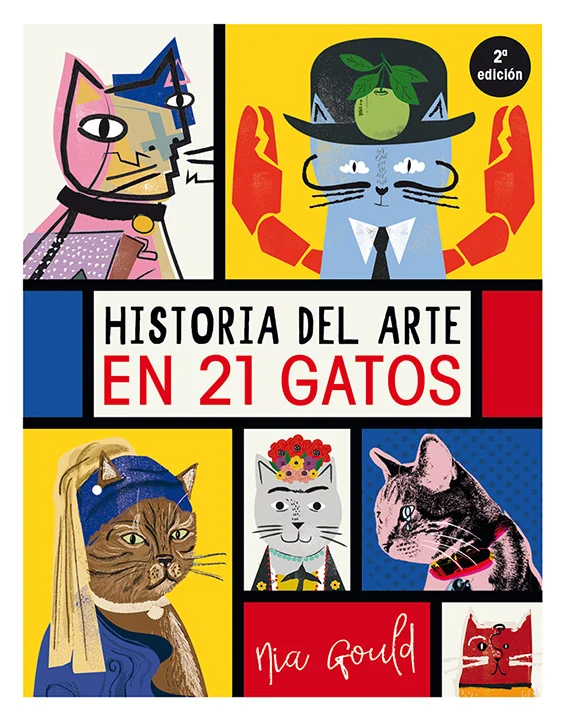 història de l'art en 21 gats - Editorial Mediterrània